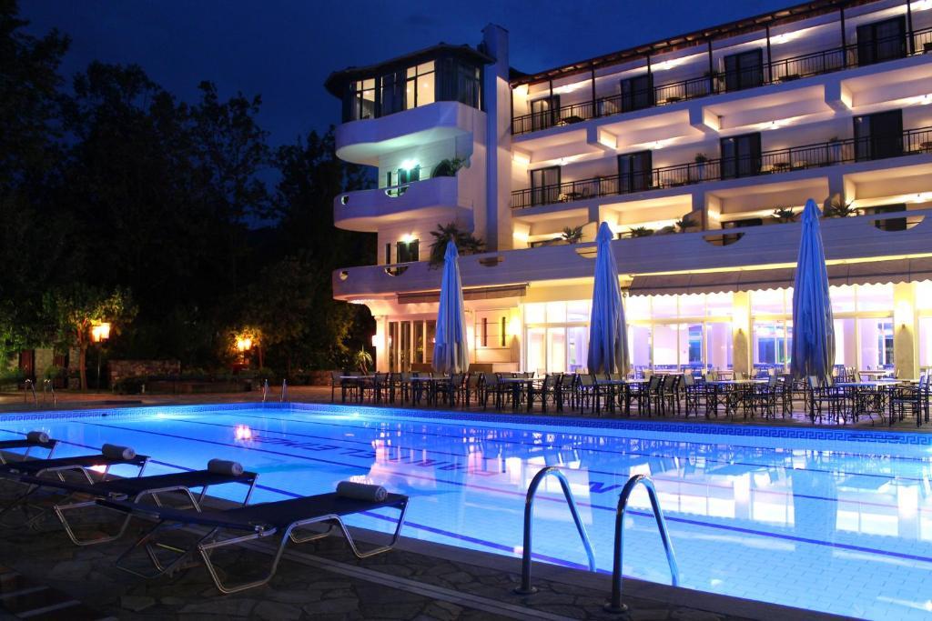 San Panteleimon Hotel Paralia Pantaleimonos Ngoại thất bức ảnh